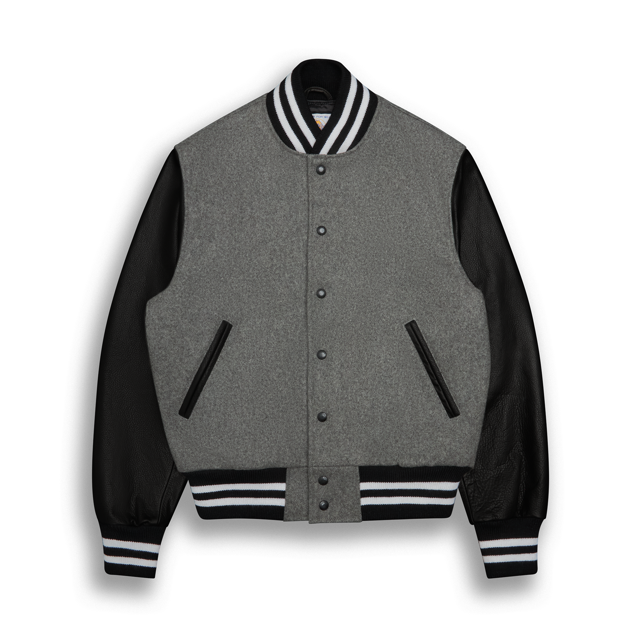 Black Leather Contemporary Fit - Golden Bear Sportswear