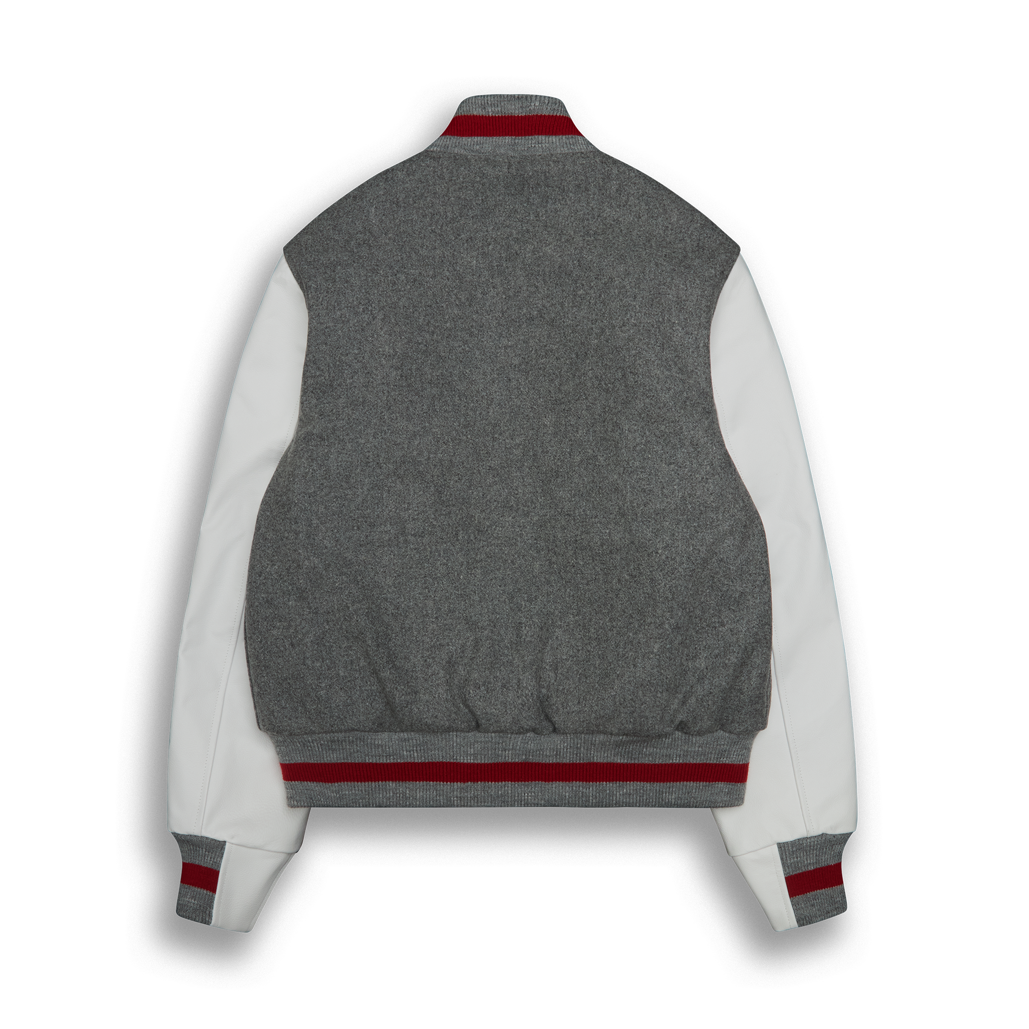 White Leather Contemporary Fit - Golden Bear Sportswear