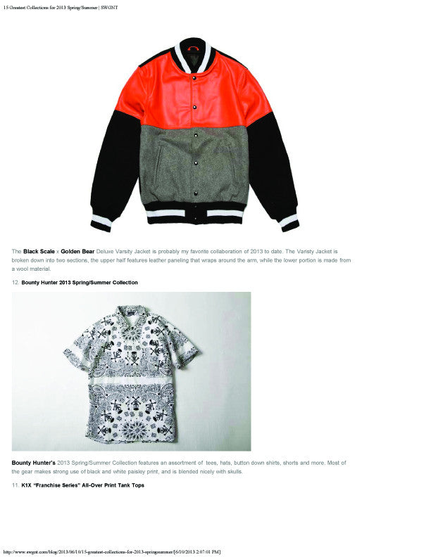 TOP 15 COLLECTIONS OF 2013 SPRING/SUMMER