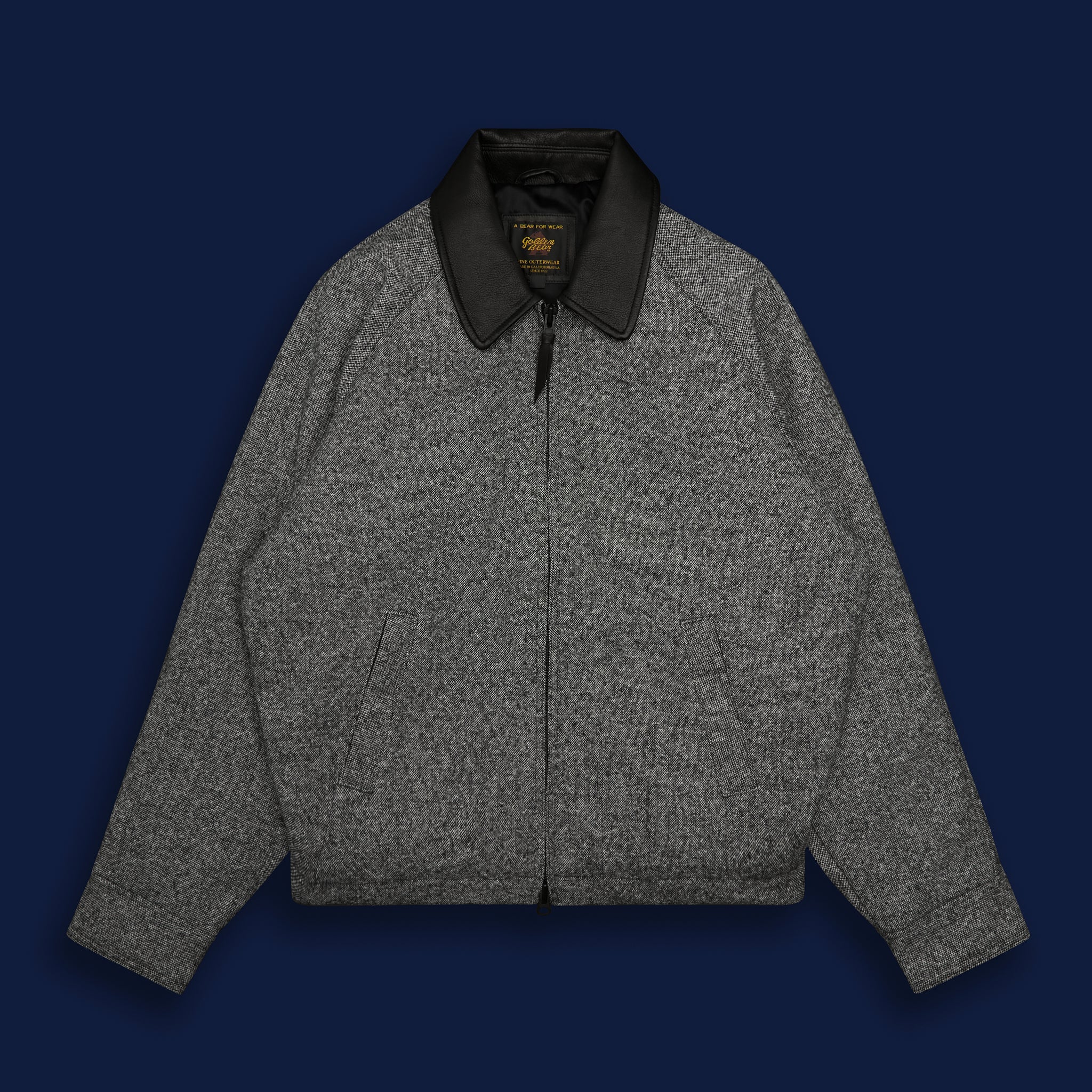 Cream Donegal Wool Classic Fit - Golden Bear Sportswear 