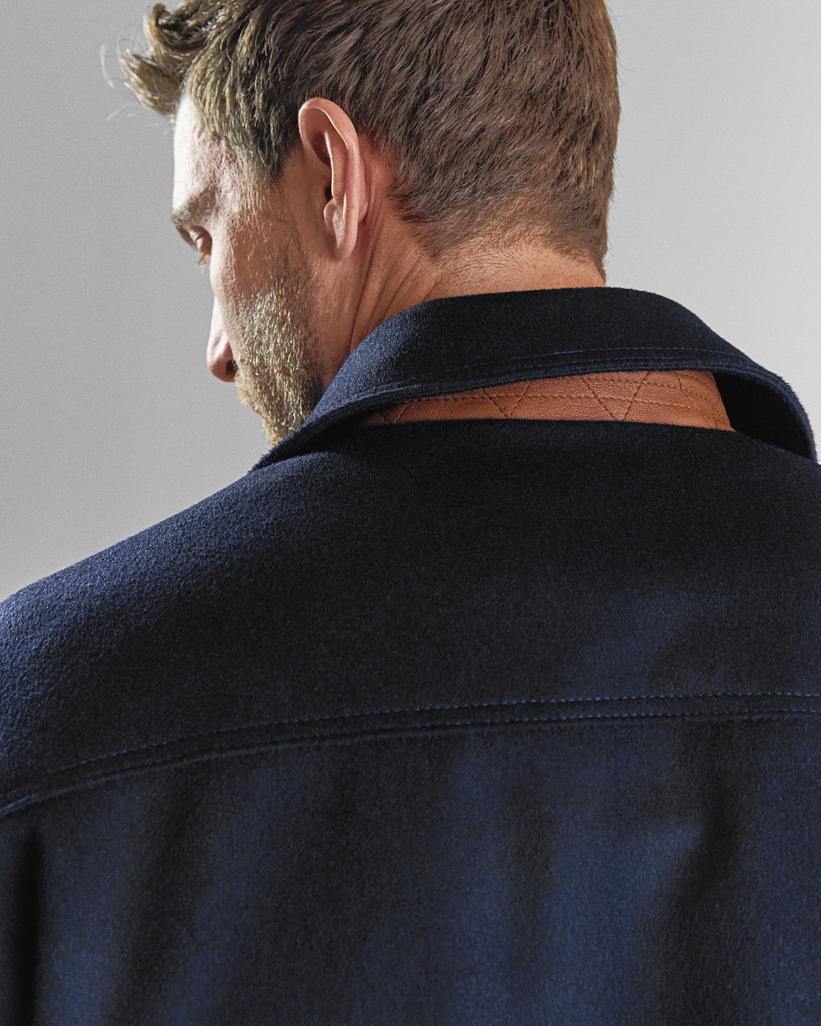 THE STOCKTON - Navy Lux Wool Classic Fit