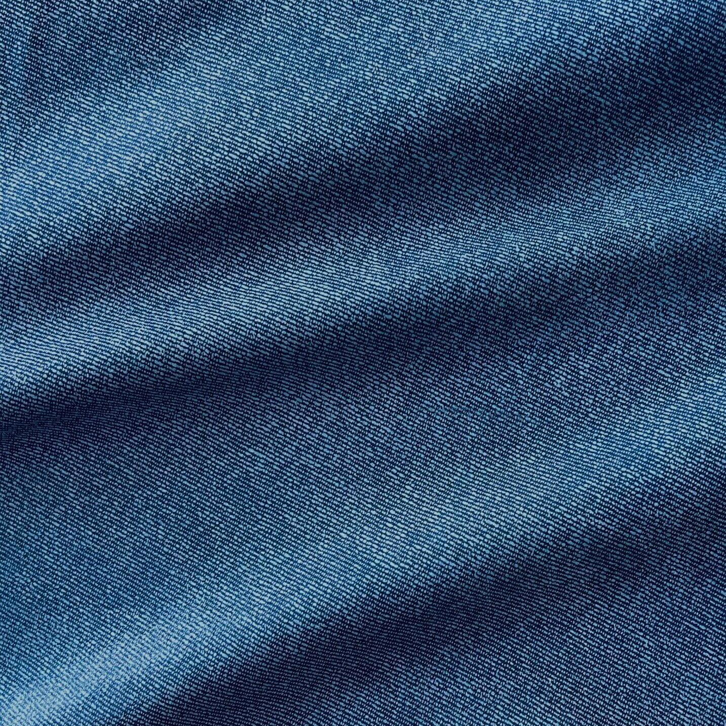 THE WELDON - Indigo/Stone "Denim" Leather Classic Fit - Golden Bear Sportswear 