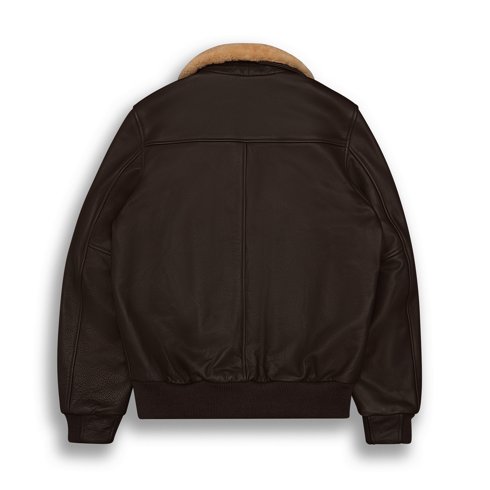 THE CARTER - Cigar Brown Leather Contemporary Fit