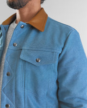 The Haight Denim Print Trucker Classic Fit