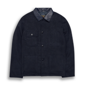 THE NEWMAN - Navy Storm Lux Wool Tailored Classic Fit