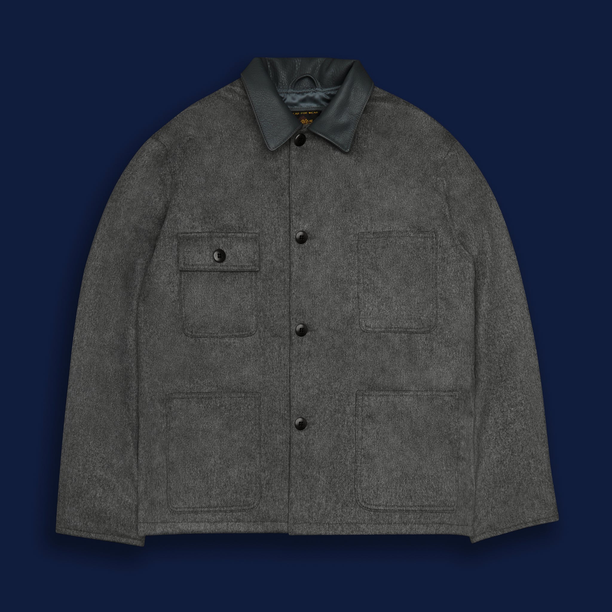 THE NEWMAN - Grey Storm Lux Wool Tailored Classic Fit - Golden Bear Sportswear 