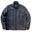 The Rincon - Black Naked Leather Harrington Jacket - Golden Bear Sportswear 